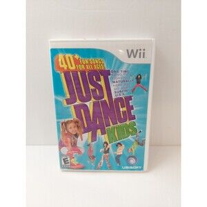 Just Dance Kids Nintendo Wii 2010 Game Disc Tested